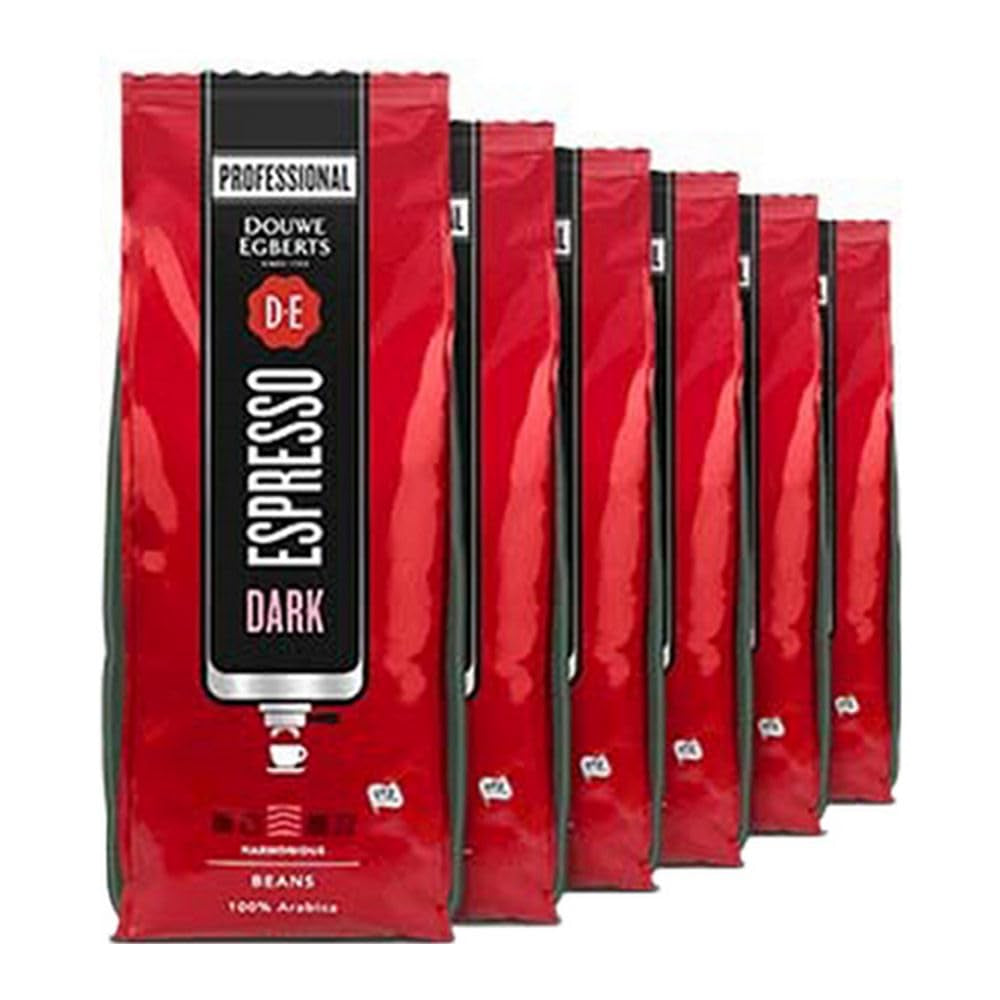 | Espresso met zwarte braadstuk | Pakket 6 x 1 kg