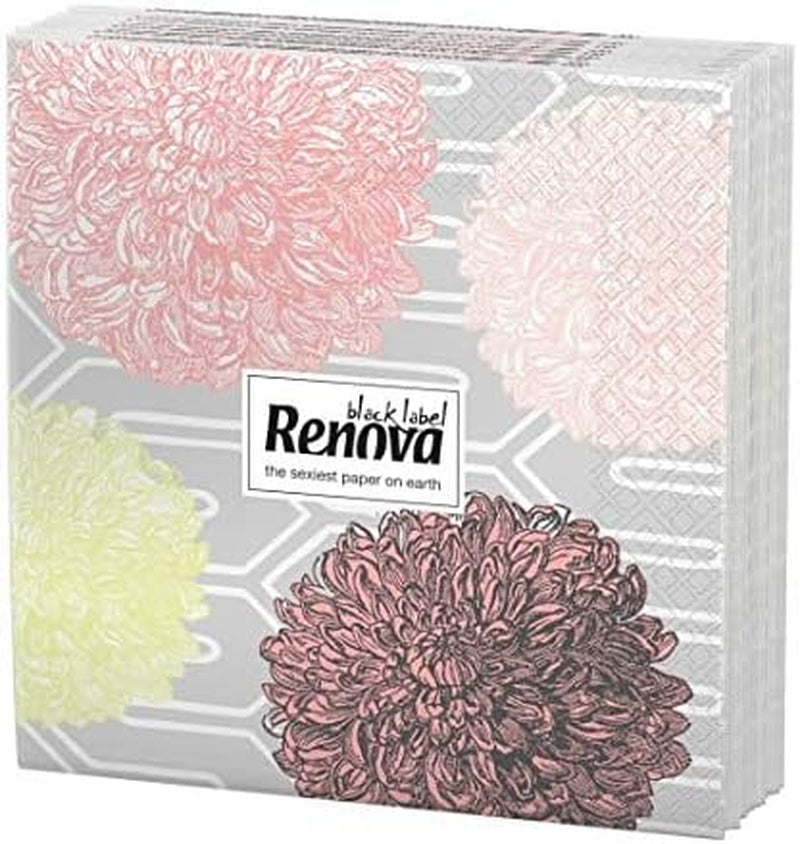 Renova papieren servetten, zeer gedecoreerd, 20 stuks, 110 gr