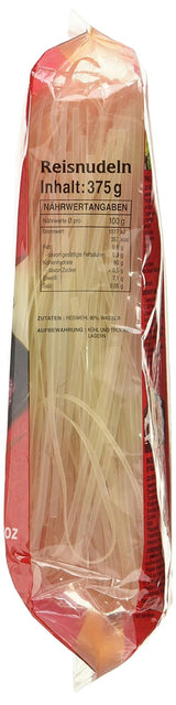 Aroy-D Rijstnoedels Glutenvrij 3 mm-verpakkingen (1 pak x 375 g)