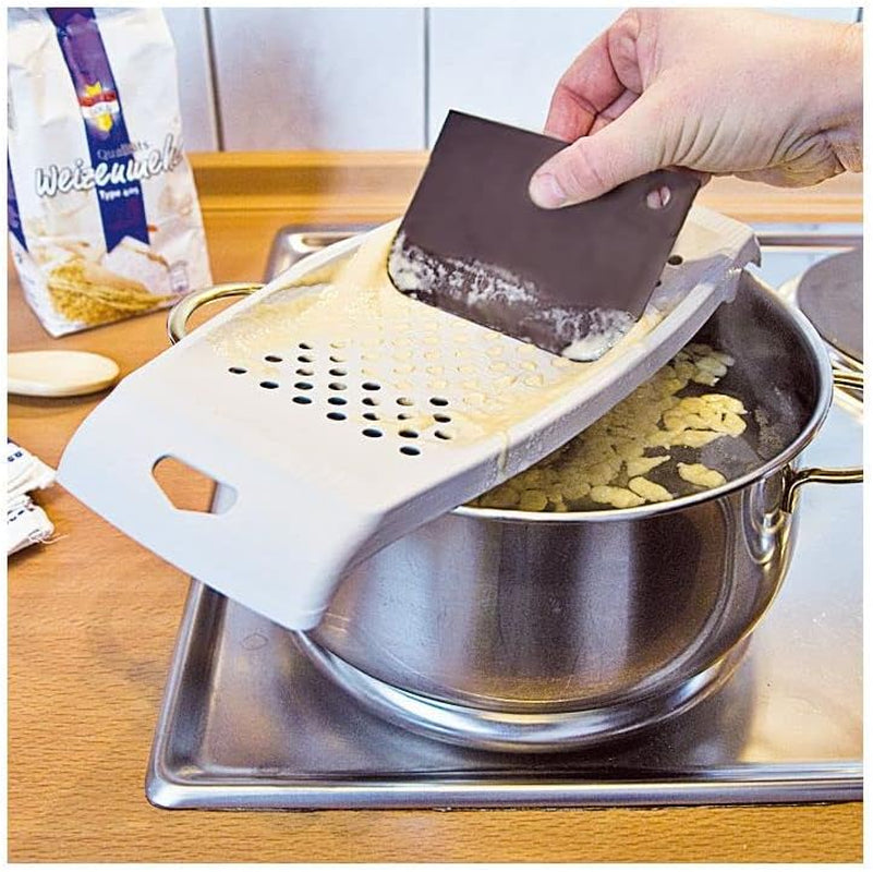 Fackelmann spaetzle rasp met deegschraper Dunschiller Naty Shop