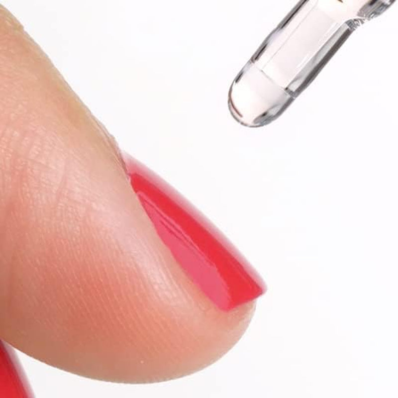 LALILL Nagelriemolie 75Ml - Himbeere Nagelpflegeöl - Nagelöl Pflege Für Nägel Nagelhaut - SPA Maniküre Naildesign Hände - Veganistisch - Met pipet