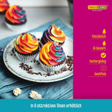 DECOCINO Rode vetoplosbare kleurpasta - 15 g - Voedselkleuring op oliebasis, ideaal voor het kleuren van chocolade, botercrème, fondant of koekjesdeeg (pak van 3)