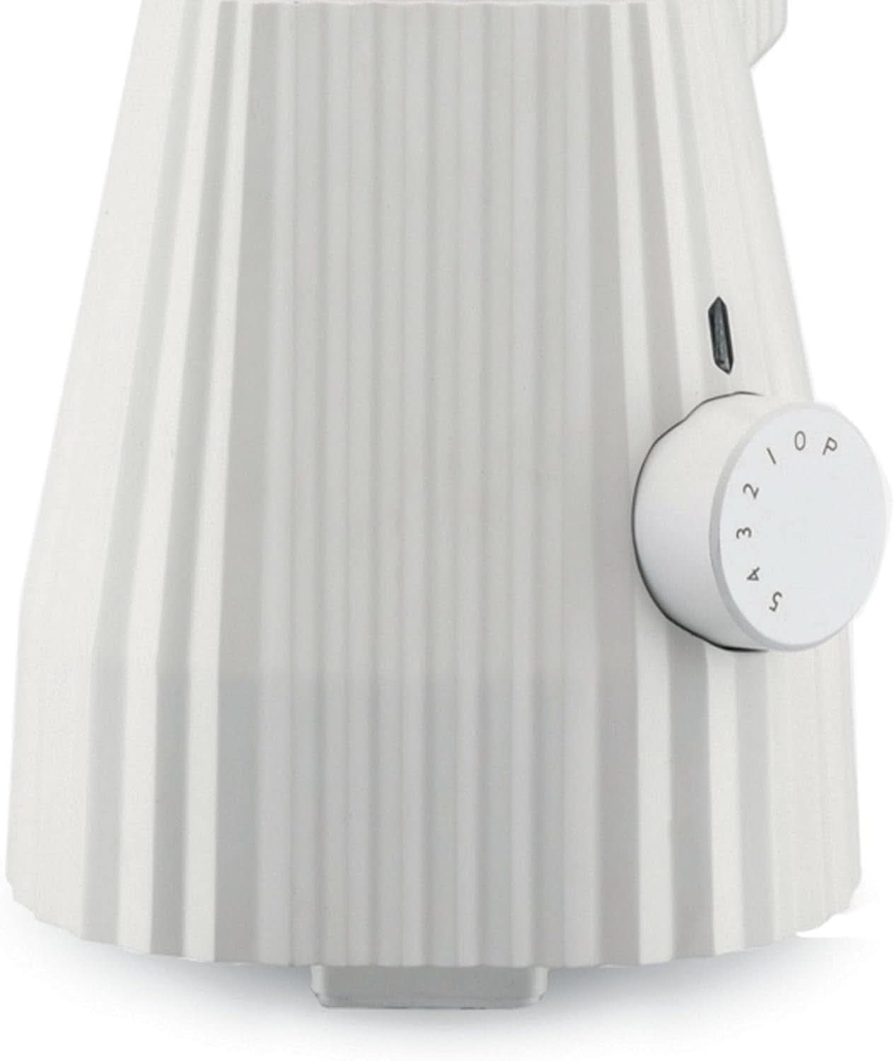 Alessi Plissé MDL09 W - Blender met karaf met schaalverdeling, thermoplastische hars, Keuken Naty Shop