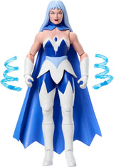 Masters of the Universe Origins Action Figure Cartoon Collection Frosta, ongeveer 14 cm groot, uit de tv-serie uit de jaren 80, prinses van de macht met ijskracht, gedetailleerd ontwerp en cape, JBM87 Actiefiguren Naty Shop