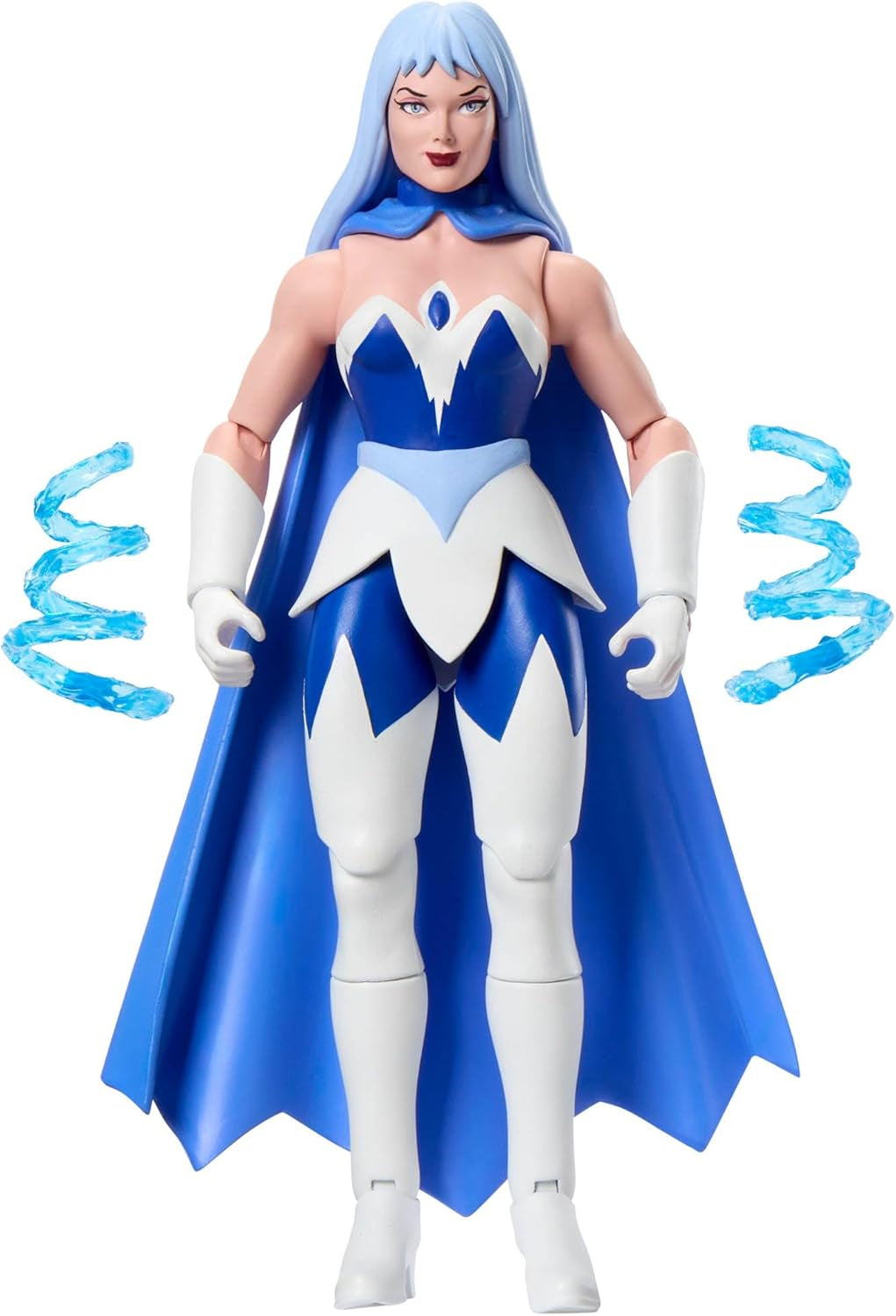 Masters of the Universe Origins Action Figure Cartoon Collection Frosta, ongeveer 14 cm groot, uit de tv-serie uit de jaren 80, prinses van de macht met ijskracht, gedetailleerd ontwerp en cape, JBM87 Actiefiguren Naty Shop