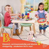 B. Toys Babyspeelgoedset met zebraknuffel, bijtring, zachte bouwstenen en ballen - Motoriek Speelgoedcadeauset voor pasgeborenen vanaf 0 maanden Babyspeelgoed Naty Shop