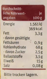 tegut... Noedels met ei en vorkvormige spaghetti, 1 x 500 g
