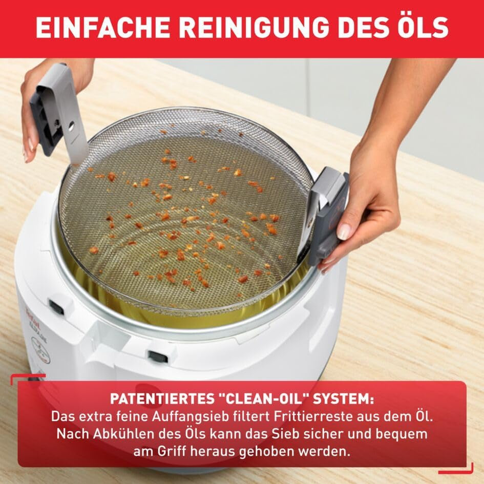 Tefal FF1631 Filtra One friteuse, 1.900 W, Capaciteit 1,2 kg Huishoudelijke apparaten Naty Shop