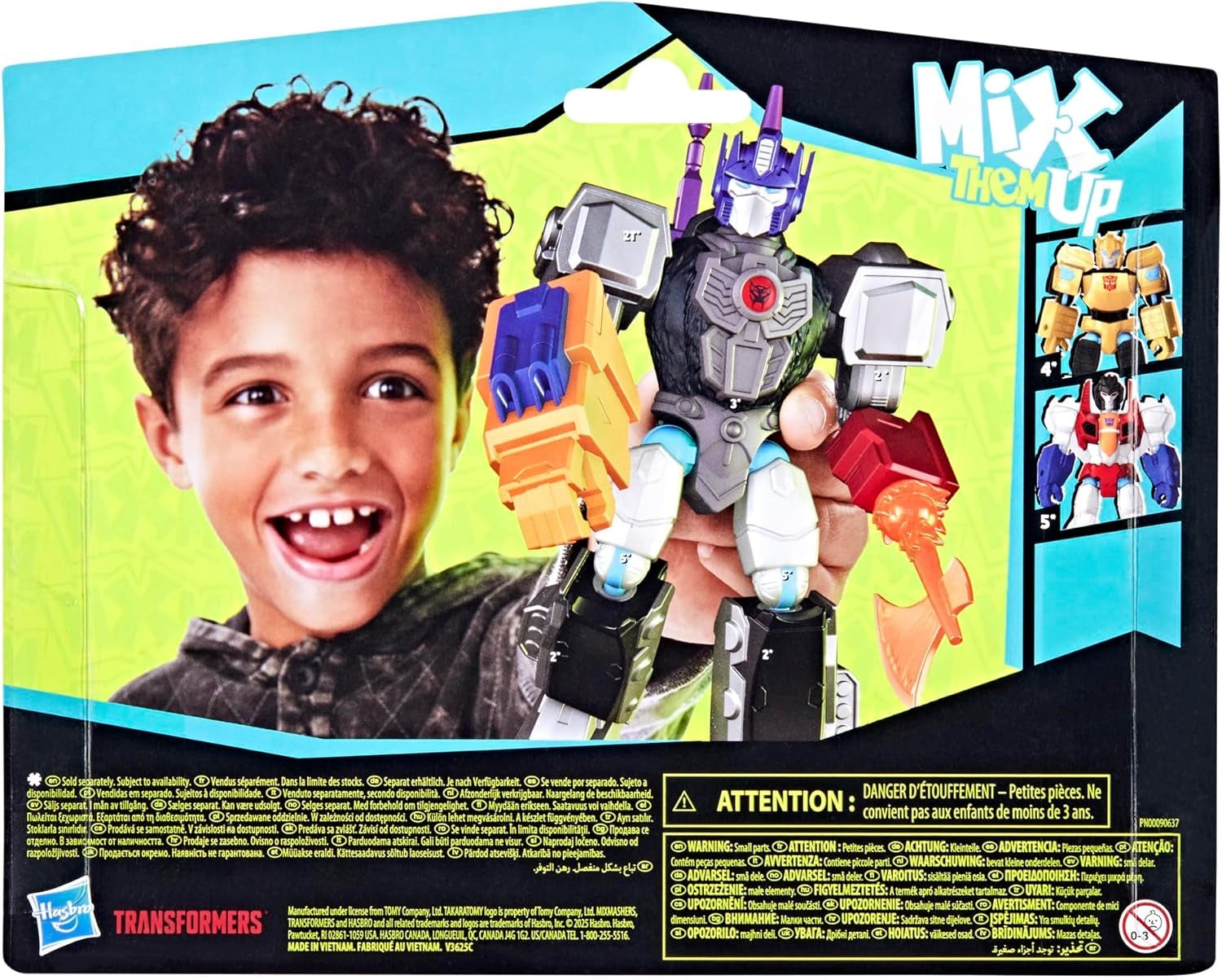 Transformers Mixmashers Optimus Prime Aanpasbare Deluxe actiefiguren en accessoires Actiefiguren Naty Shop
