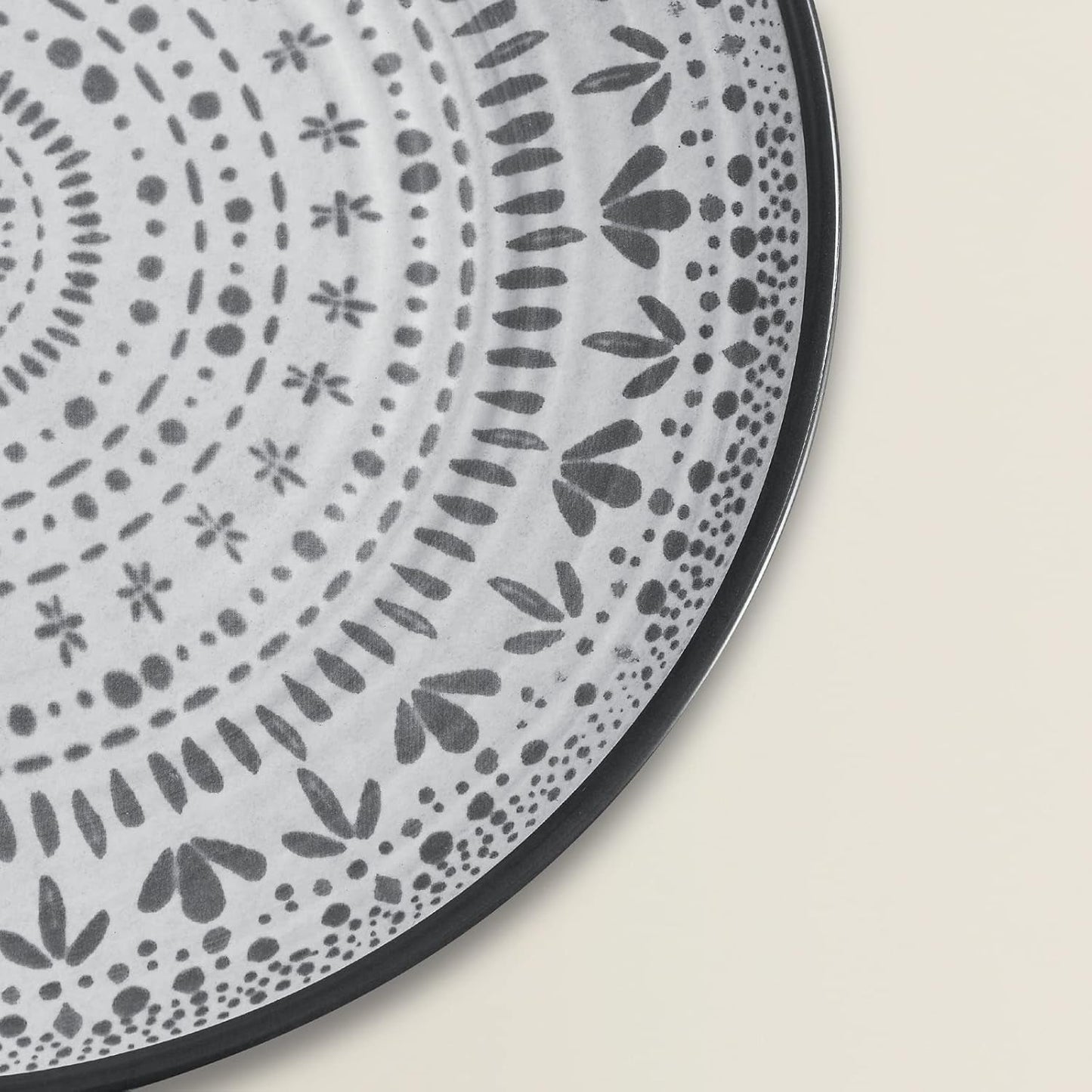 24-delige melamine campingbestekset voor 8 personen - Melamine borden- en bestekset, perfect voor campers, tuinfeesten en terrasfeesten