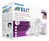 Dubbele elektrische borstkolf Philips Avent SCF334/02 Accessoires Voeding en borstvoeding Bebe Naty Shop