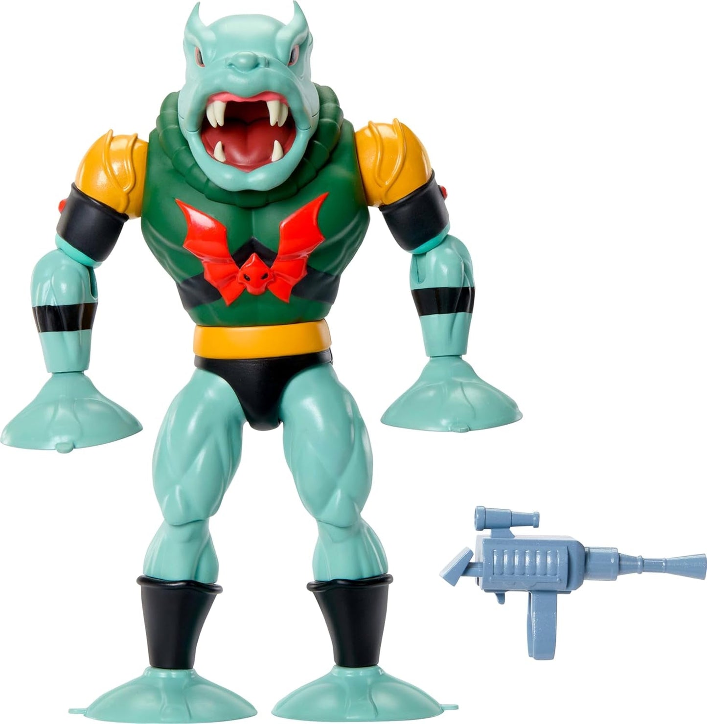 Masters of the Universe Origins actiefiguur Leech uit de cartooncollectie, ca. Zuigmonster van 14 cm groot uit tv-series uit de jaren 80, zeer gedetailleerd ontwerp en accessoires, JBM83 Actiefiguren Naty Shop Standaardtitel