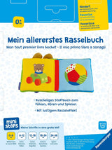 ministeps: Mijn eerste boek met rammelaars: Vanaf 0 maanden Jucarii Bebe Naty Shop