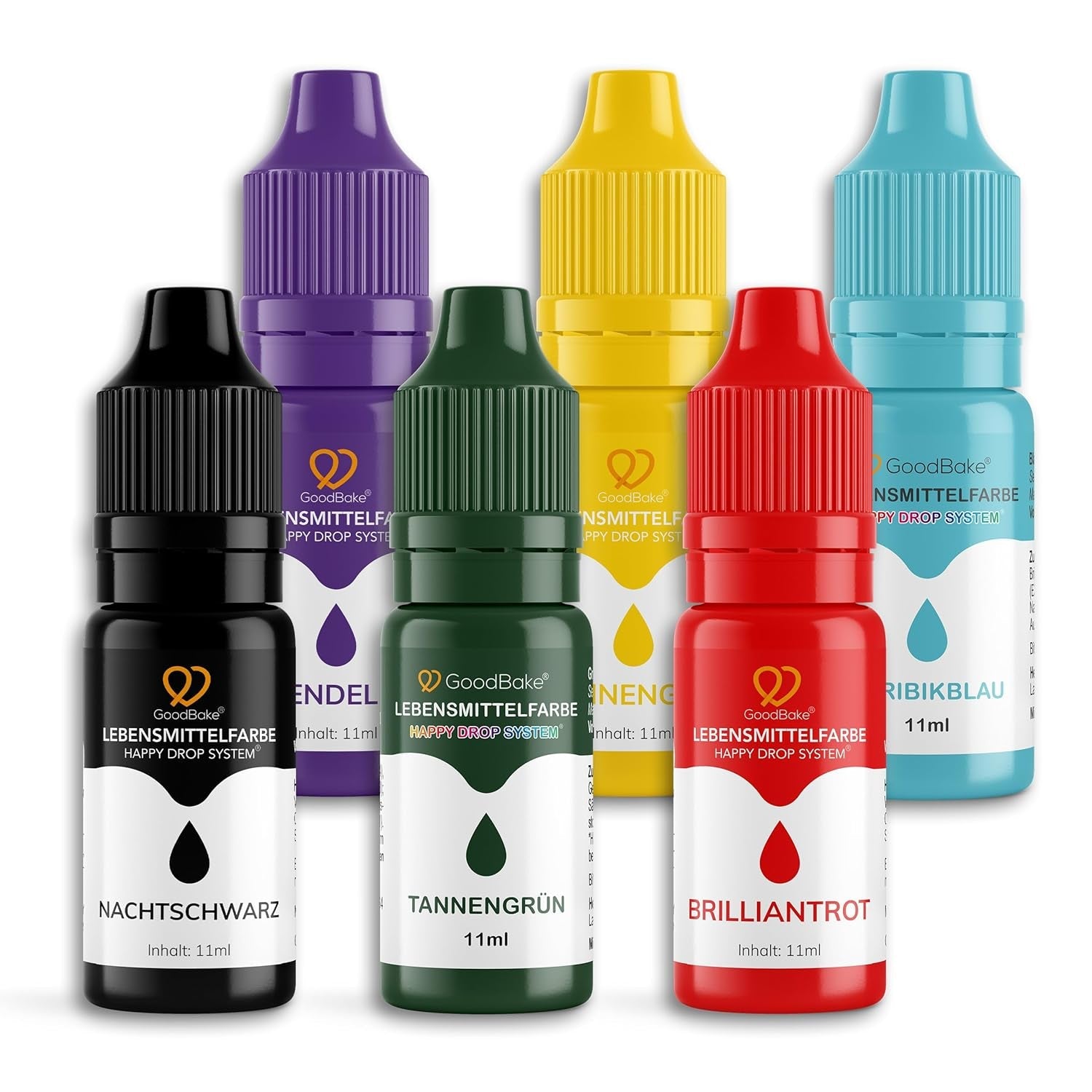 Goodbake roze kleurstof (11 ml) - Intense kleurstof - Zeer geconcentreerde kleur - Voor het kleuren van taarten, fondant, botercrème, drankjes, slijm en vele andere artikelen. 100% veganistisch