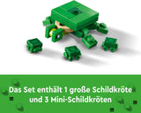 LEGO Minecraft The Turtle Beach House Speelgoedhuis met accessoires voor meisjes en jongens vanaf 8 jaar, set met dieren en personages uit de videogame, cadeau voor gamers 21254 Bouwsets Besuche den LEGO-Store