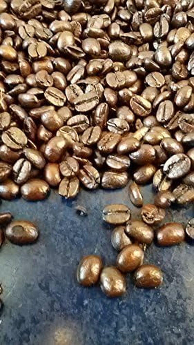 Quarta Caffè Sorte Rossa bonen - Arabica en robuuste koffie, 250 g, krachtig en energiek aroma - 1 verpakking van 250 g. Geproduceerd in Apulië, Salento