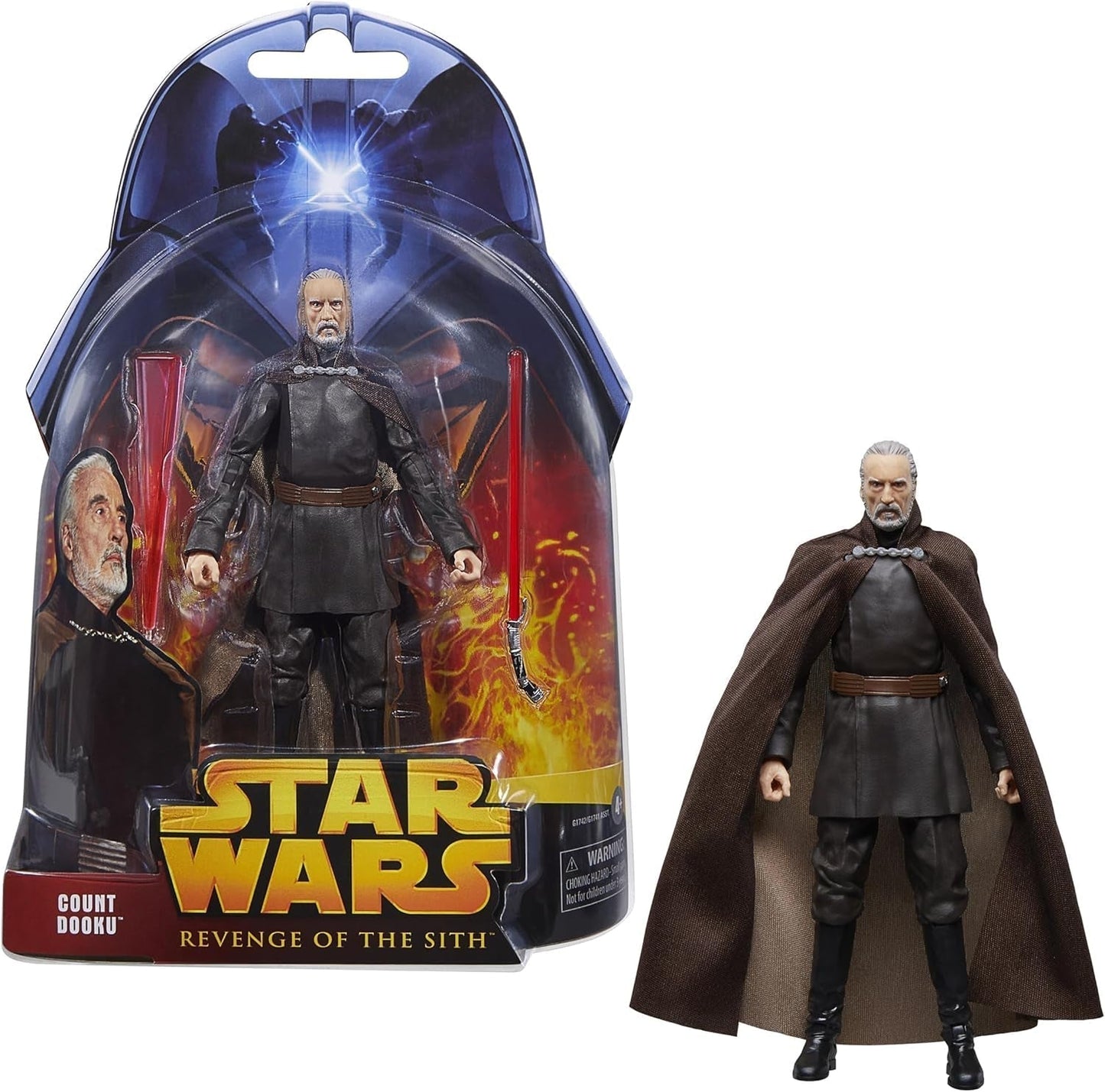 Star Wars The Black Series Count Dooku, Star Wars: Revenge of the Sith 20 Years Collectible Action Figure (15 cm) Actiefiguren Naty Shop