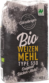 Tarwemeel Herzberger Biologisch Naturland Type 550, 1 kg