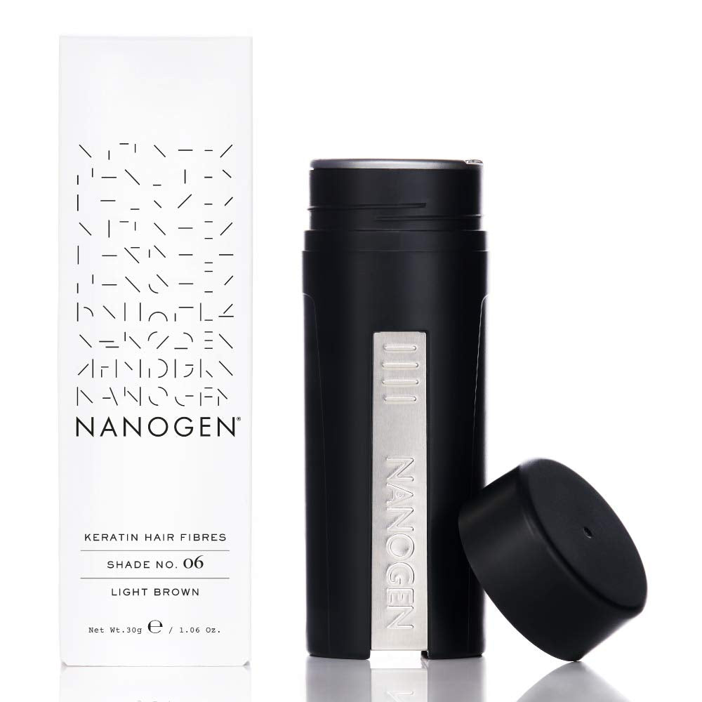 Haarverdikkingsvezels Kaneel 30G Haarverzorging Naty Shop Lichtbruin 30G