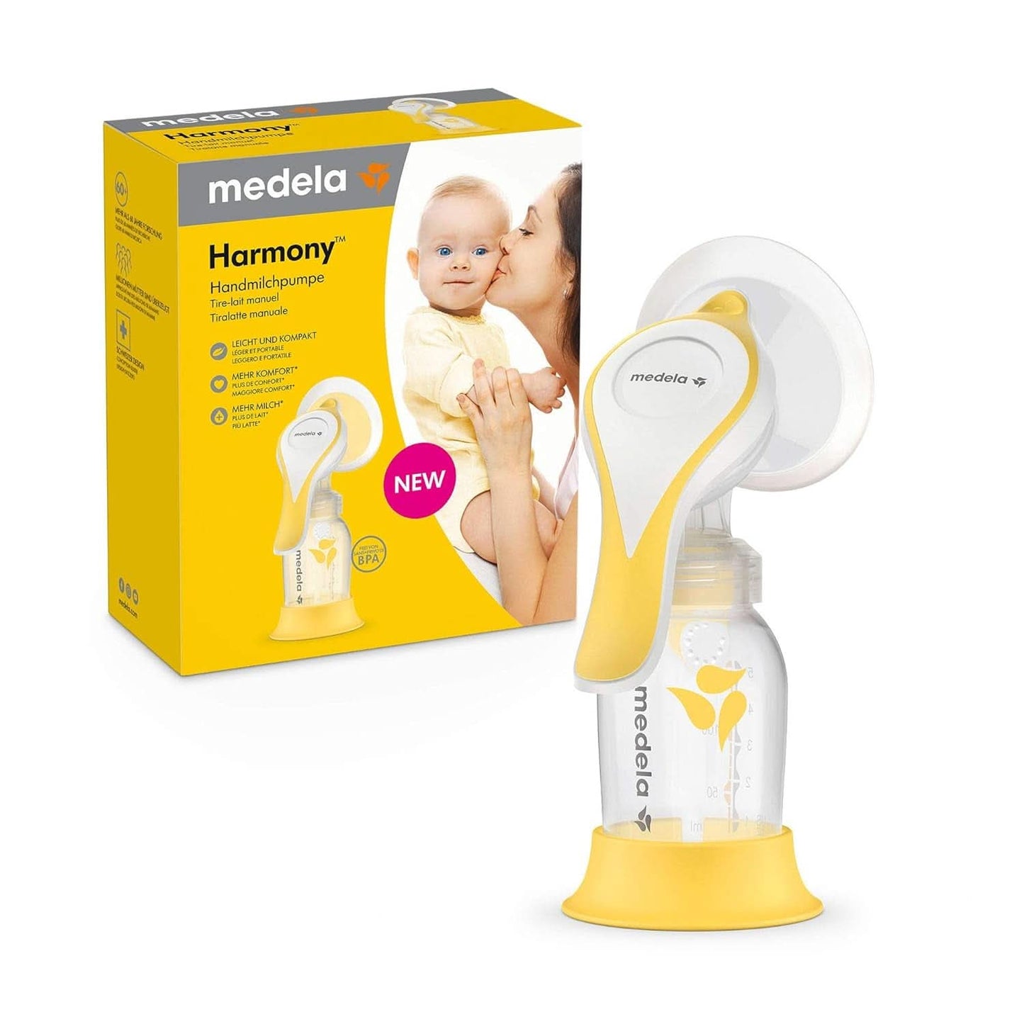 Medela Moedermelkcollector van siliconen Accessoires Voeding en borstvoeding Bebe Naty Shop Handmelkpomp