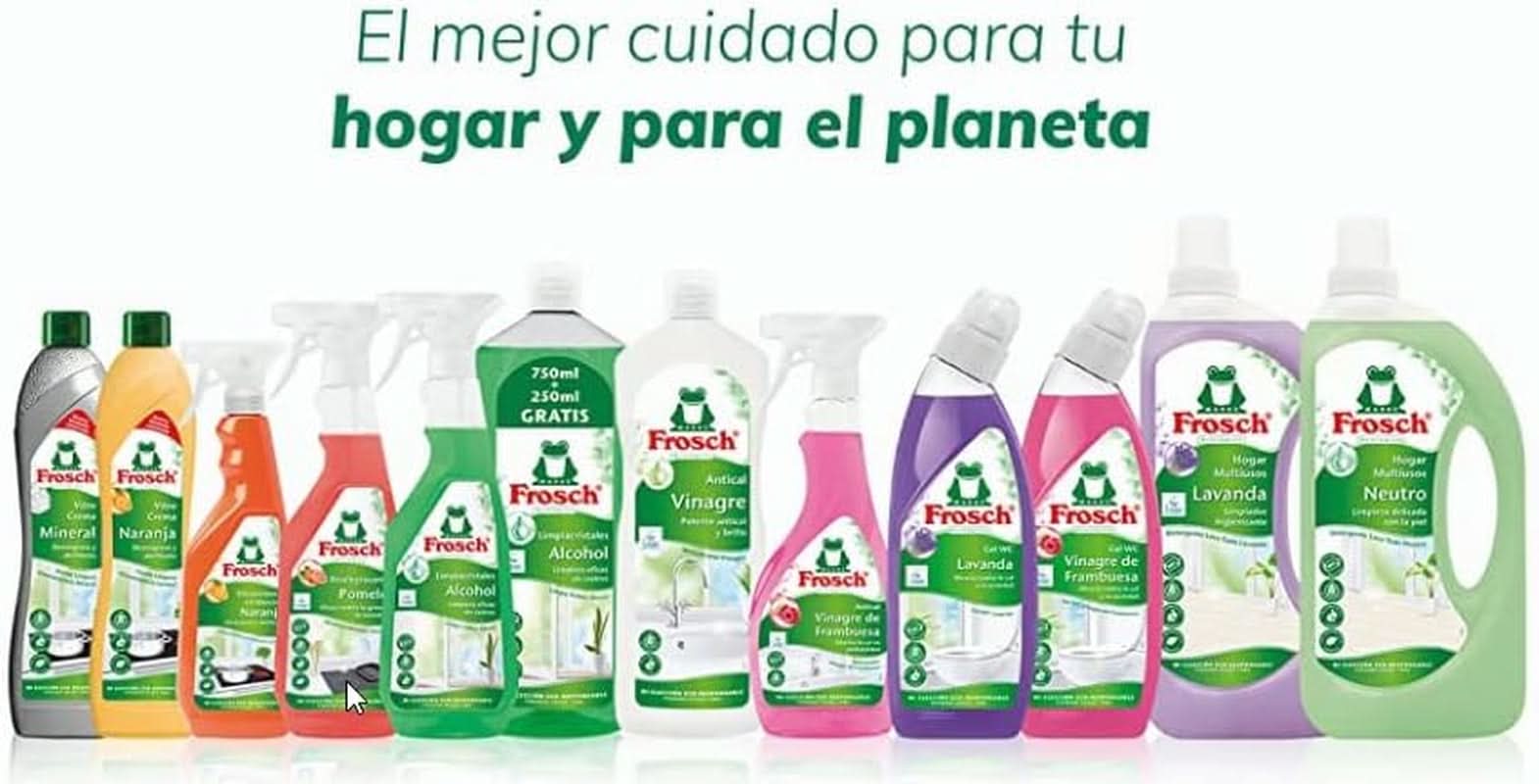 Vloeistof voor het spoelen van de handen, het ontvetten en het beschermen van de huid, dermatologisch getest, 10 x 750 ml Naty Shop