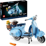 LEGO Icons Vespa 125, bouwbaar motormodel, vintage Italiaanse scooter, modelbouwset voor volwassenen, kamerdecoratie-displaystuk, cadeaus voor dames en heren 10298 Bouwsets Besuche in LEGO-Store Enkele standaardverpakking