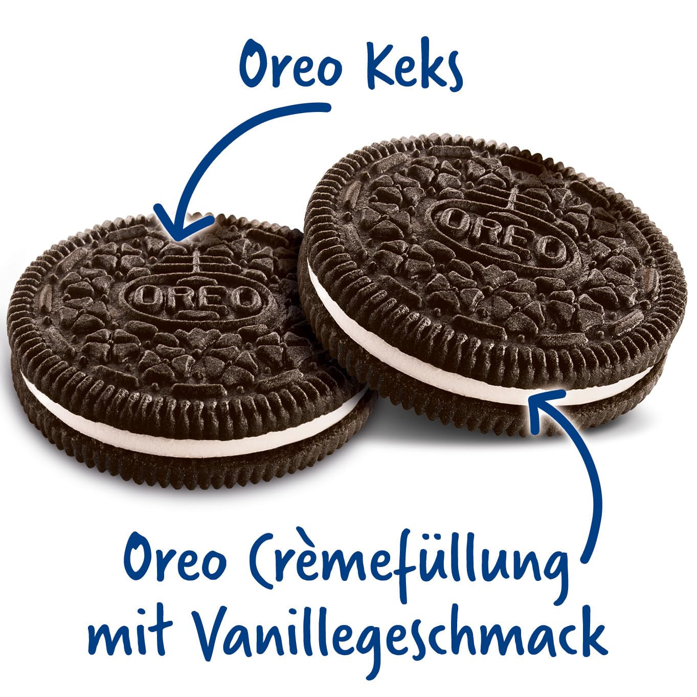 OREO Original - Krokante koekjes met cacao en heerlijke roomvulling met vanillesmaak - 32 x 44 g