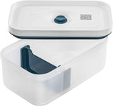 Zwilling Fresh & Save vacuüm lunchboxset / koelkastopslag, 3-delig, kunststof, semi-transparant, La Mer Voedselbewaardozen Naty Shop