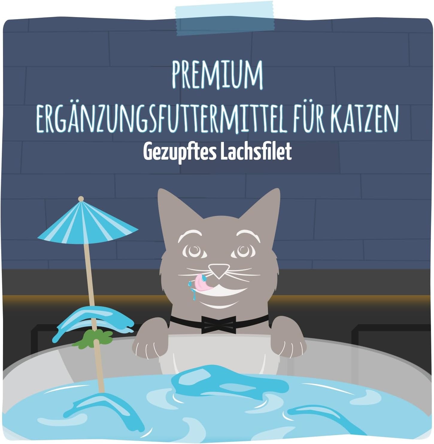 MjAMjAM - Heerlijke kattendrank - Cocktails - Getrokken zalmfilets, verpakking van 20 (20x40), graanvrij