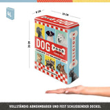 Nostalgic-Art Retro opbergdoos XL, 4 l, Hondenvoer - cadeau-idee voor hondenbezitters, opbergdoos voor droogvoer, vintage design Voedselbewaardozen Naty Shop