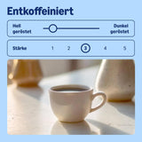 door Amazon Kaffeebohnen, entkoffeiniert, Lichte Röstung, 2 kg (2 Packungen mit 1 kg), Rainforest Alliance zertifiziert