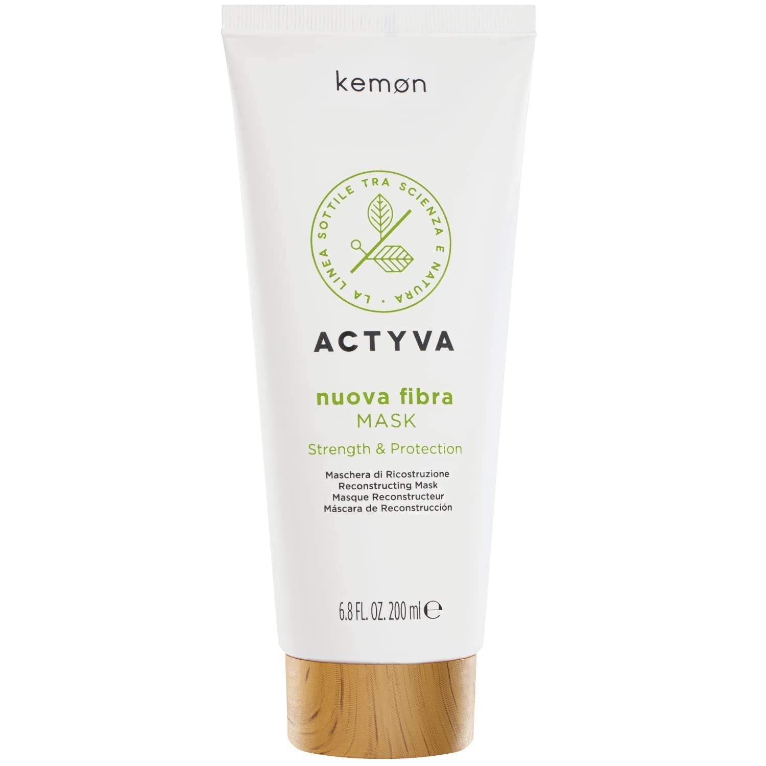KEMON Actyva Nuova Fibra Mask 200 ml Haarmasker Naty Shop Standaard titel