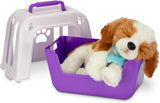 Little Live Pets Mijn echt echte puppy – Patches; Interactief puppy; meer dan 60 geluiden/reacties; realistische uitstraling; 1 van 72 varianten; speelset met draagtas; batterijen inbegrepen; leeftijden 5+