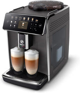 Saeco GranAroma automatisch espressoapparaat - 14 koffiespecialiteiten, intuïtief kleurendisplay, 4 gebruikersprofielen, keramische molen, 1500 watt (SM6580/10)