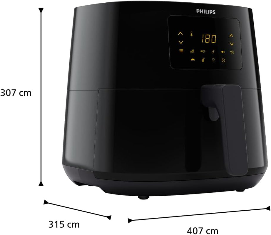 Philips 3000Er Airfryer XL - Rapid Air-technologie, frituren met tot 90% minder vet, inhoud 1,2 kg, 6,2 liter, touchscreen Apparaten Naty Shop