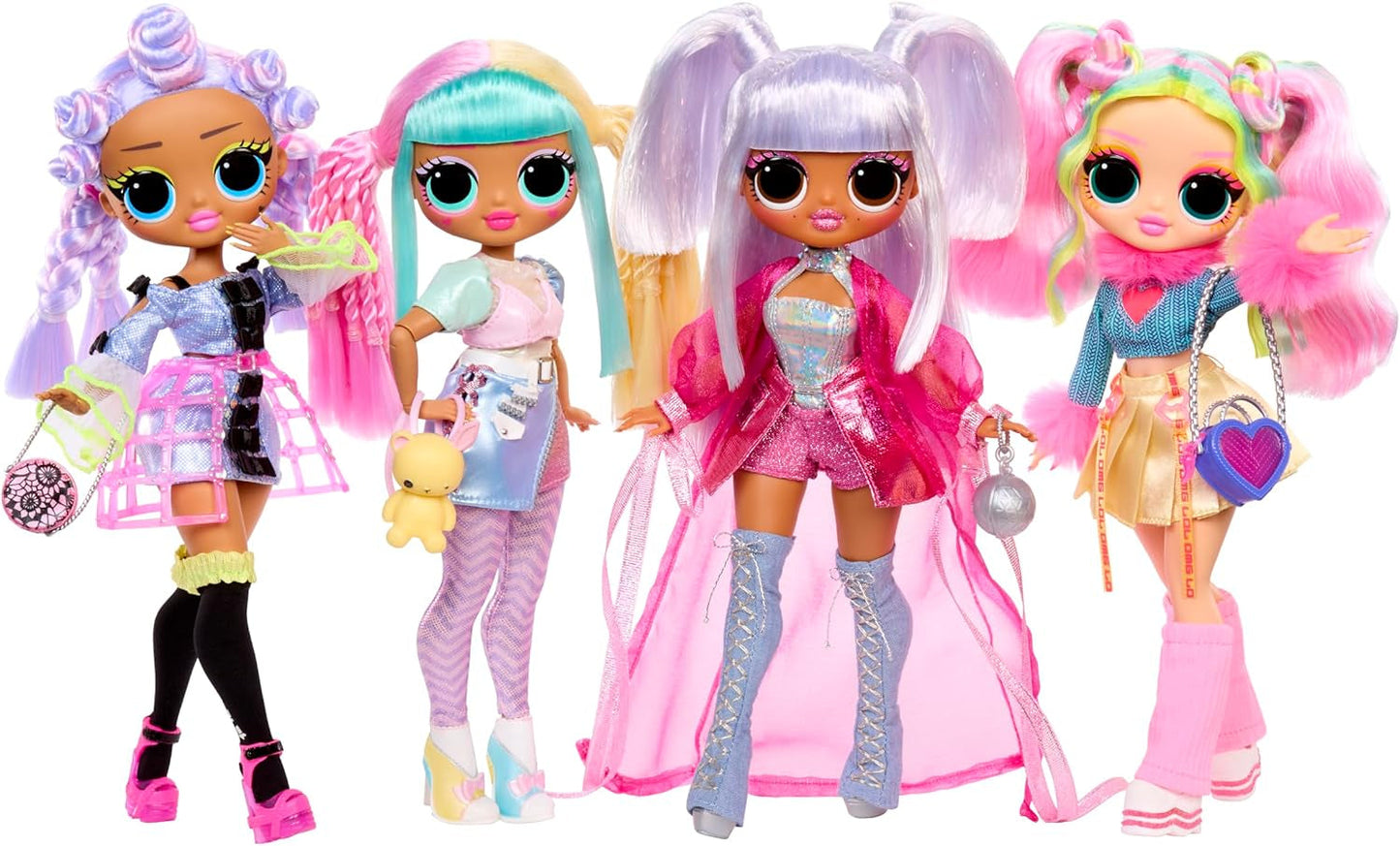 LOL Verrassing! OMG-pop – Kitty K – Inclusief 1 modepop met een fantastische outfit, 4 verzamelpoppen