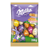 Mix voor Milka-eieren - Kleurrijke mix van gevulde chocolade-eieren voor Pasen, in vijf varianten - 350g