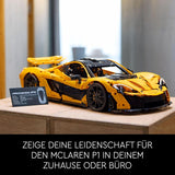 LEGO Technic Mclaren P1 Supersportwagenset voor volwassenen Autofans Cadeau V8-zuigermotor 7-versnellingsbak Schaalmodelauto Speelgoedautoset 42172 Bouwsets Bekijk de LEGO-Store