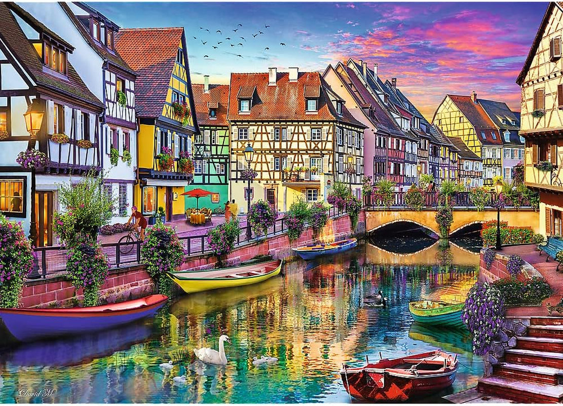 Trefl 27118 Puzzel, Colmar, Frankrijk, 2000 stukjes, Voor kinderen vanaf 12 jaar Puzzel Naty Shop
