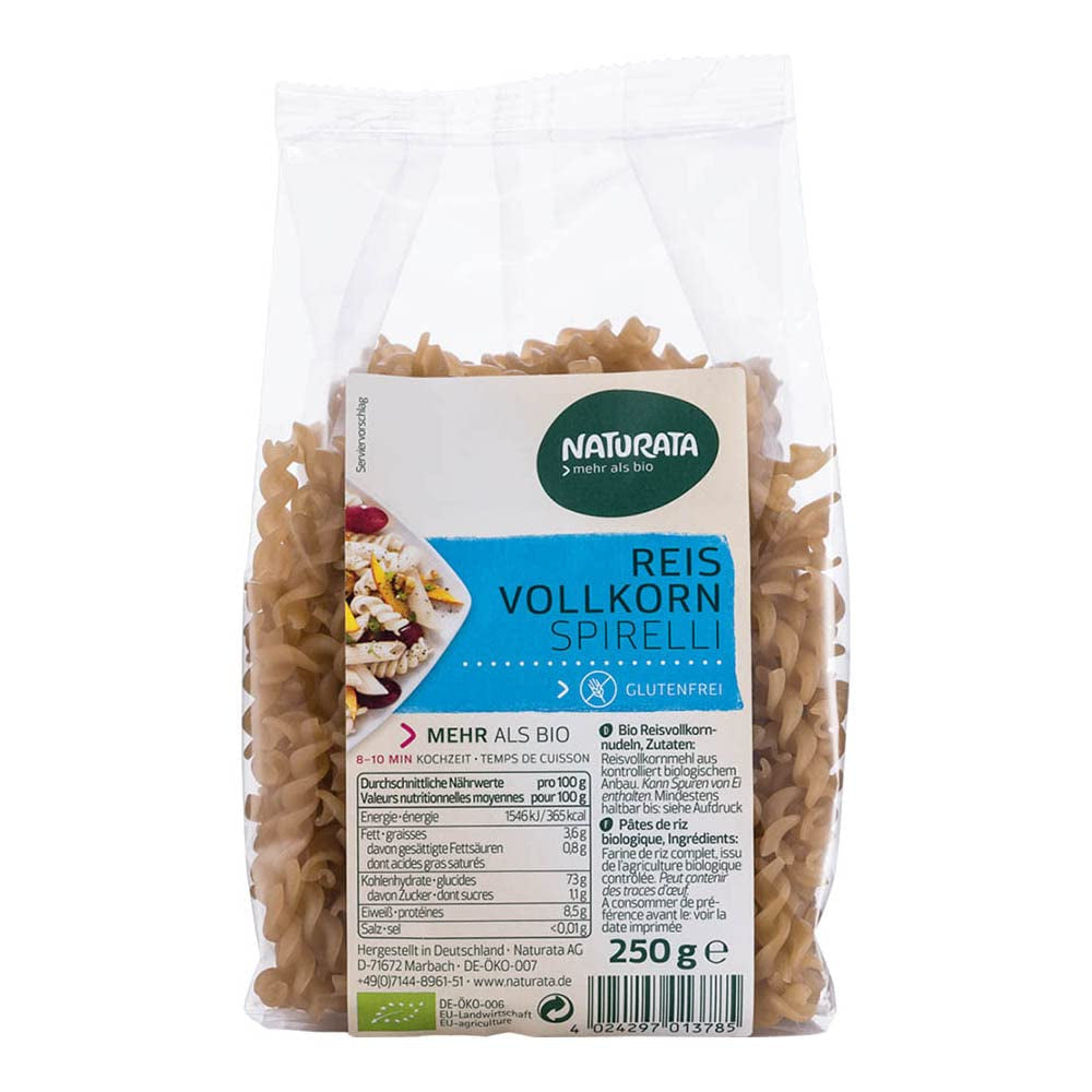 Biologische penne, volle rijst (1 x 250g)