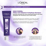 L'Oréal Paris Permanente haarverf met ultrakoel kleurresultaat, 100% dekking van grijs haar, set met kleuring, shampoo en verzorgende crème, Excellence Cool Creme, No. 7.11 Ultracool middenblond (Blond) Naty Shop haarverf