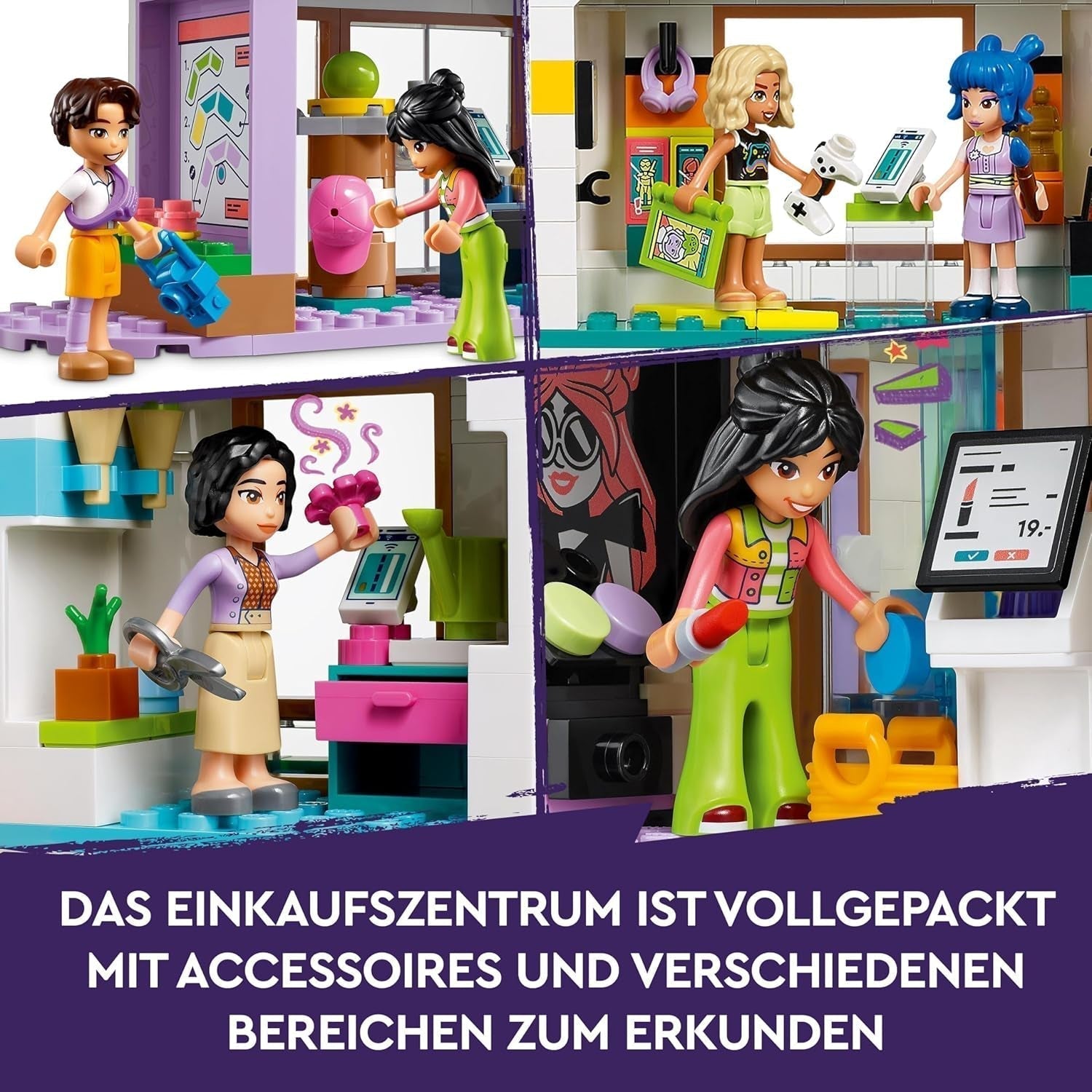 LEGO Store Friends Heartlake City Poppenhuisspeelgoed voor meisjes en jongens Figurenset bevordert de sociaal-emotionele ontwikkeling Cadeau voor 8 jaar oud 42604 Bouwsets Bekijk de LEGO-Store