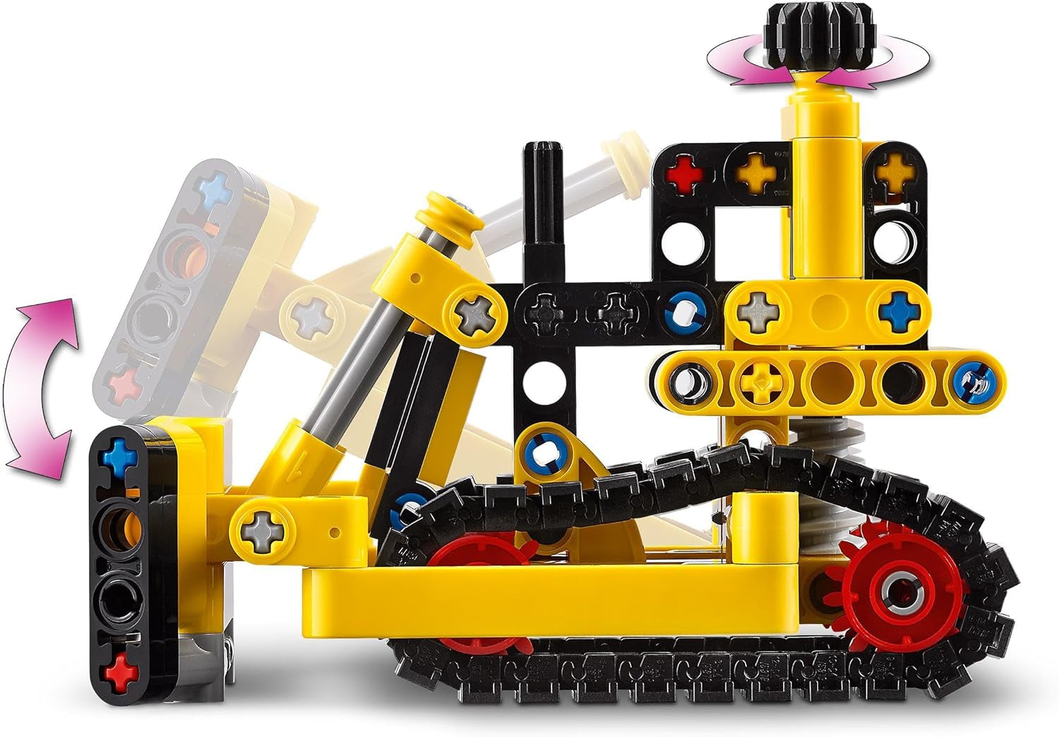 LEGO Technic Zware Bulldozer Bouwspeelgoed Bulldozer Voeg toe aan je bouwplaats Bouwspeelgoed voor kinderen Tech cadeau voor jongens en meisjes vanaf 7 jaar 42163 Bouwsets Bestel in LEGO-Store