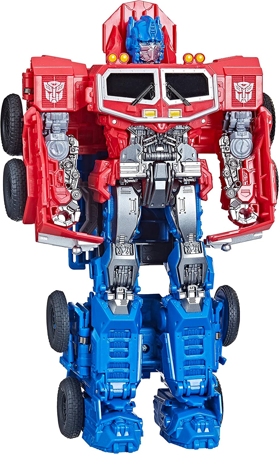 Transformers speelgoed voor de film Rise of the Beasts, Smash Changer Optimus Prime figuur van 6, 22,5 cm Actiefiguren Naty Shop Optimus Prime