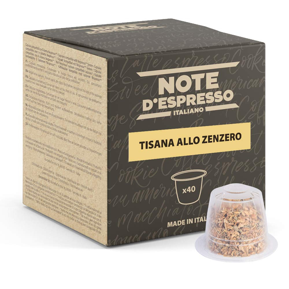 - Gember - Kapselmaschinen - exclusief compatibel met NESPRESSO - 40 doppen