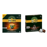 Jacobs Kaffeekapseln Guten Morgen XL Intense - 10er Pack (10 x 20 Getränke) & Kaffeekapseln Espresso Intenso, Intensität 10 van 12, 200 Nespresso®* compatibele Kapseln, 10 x 20 Getränke
