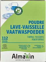 Almawin eco, vaatwaspoeder 2,8kg, 112 wasbeurten, doseerbaar voor verschillende hoeveelheden vaat Naty Shop