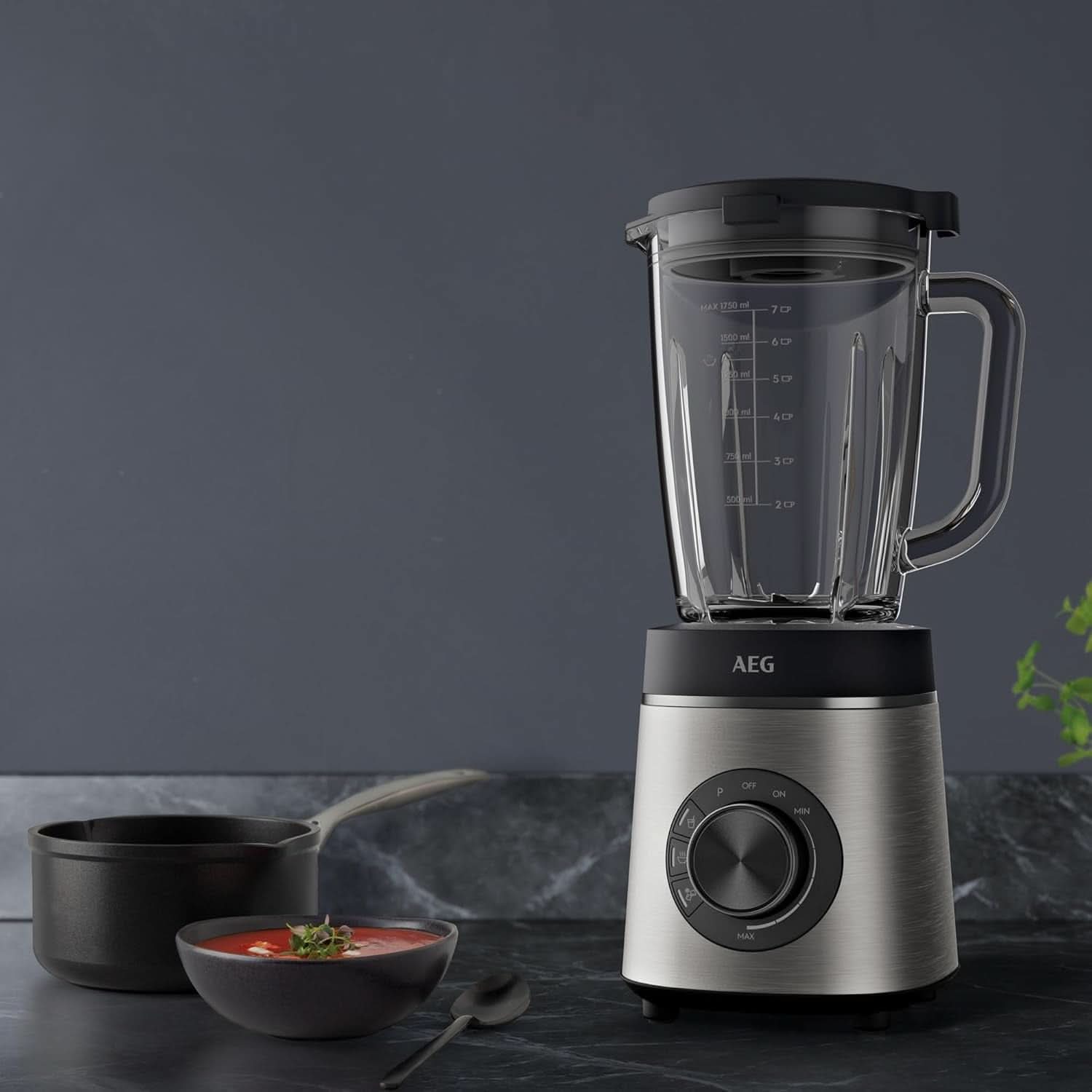 AEG TB6-1-6S STAND MIXER / Snelheidsregelaar 3 Programma's Smoothie ICE Functie Keuken Naty Shop