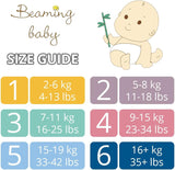 Biologische Bamboe Luiers Maat 6 Geschikt voor 16+kg 20 Pack Luiers