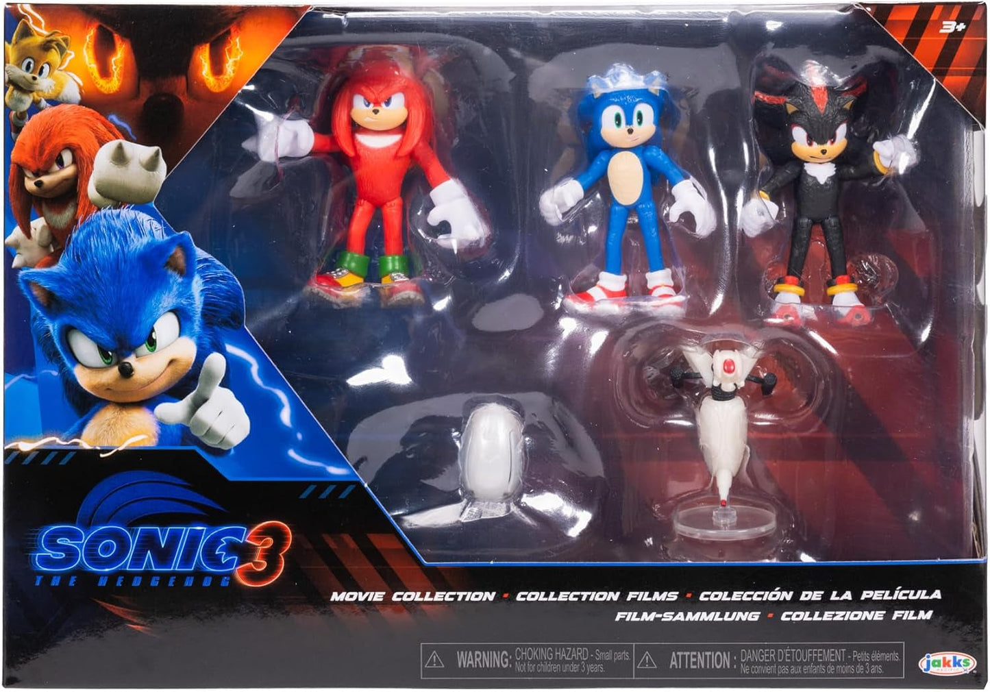 Sonic 3 Movie 6 Cm Actiefiguren Multipack Actiefiguren Naty Shop